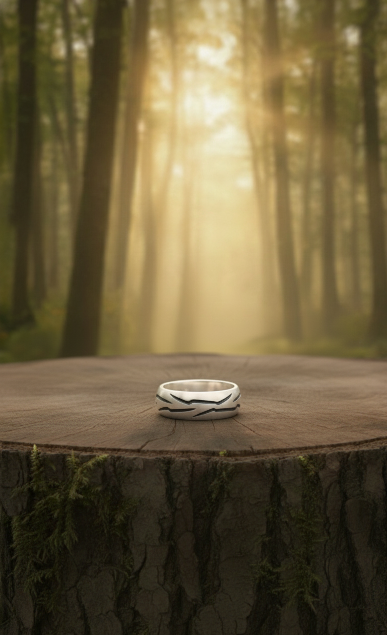 Supercorsa 925 Ayar Gümüş Teker Yüzük