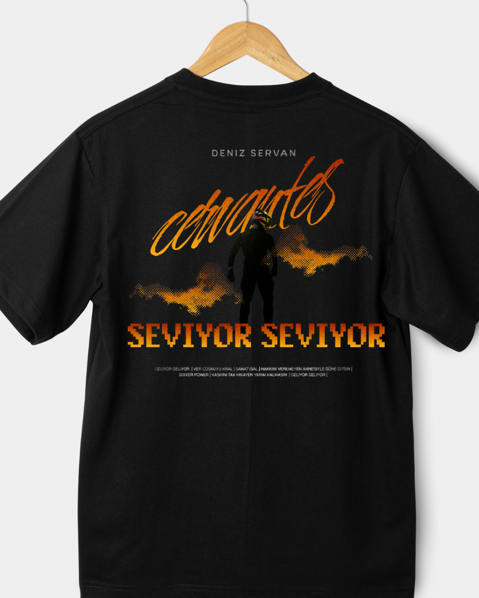 Cervantes Oysho Kumaş Oversize Tshirt