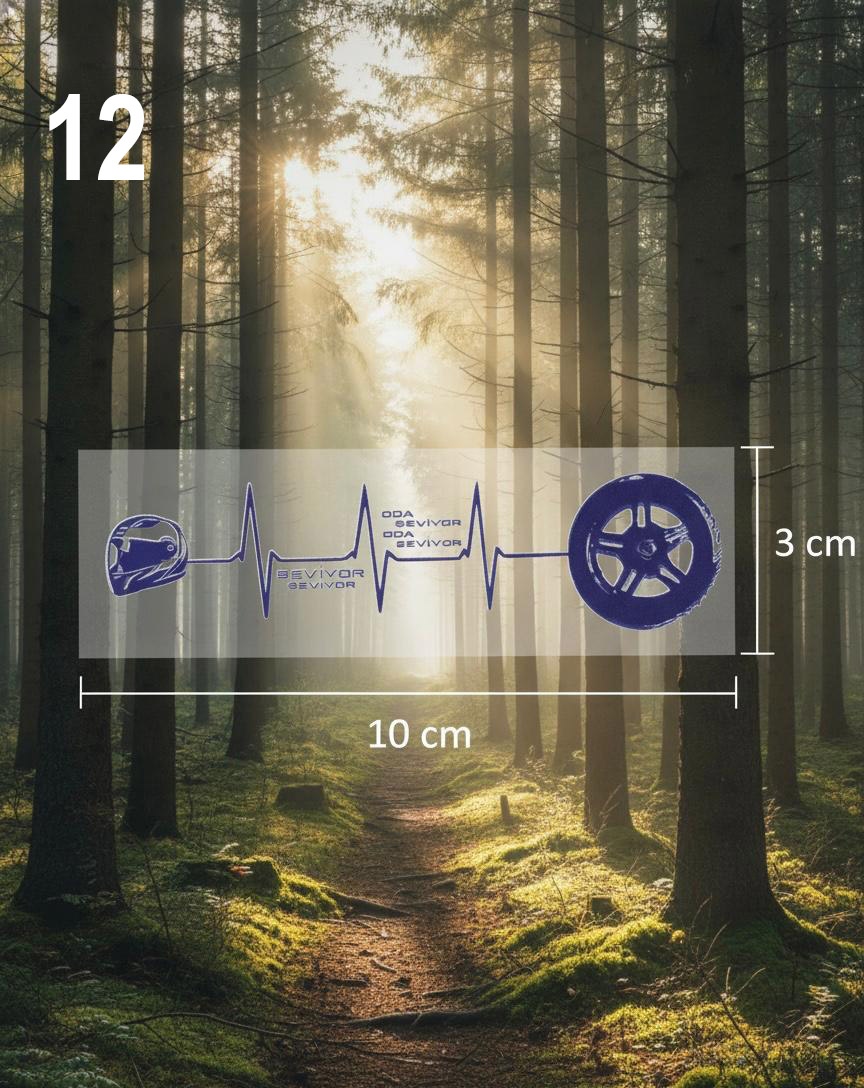 24 Model UV DTF Sticker - 13'lü Seçmeli Paket