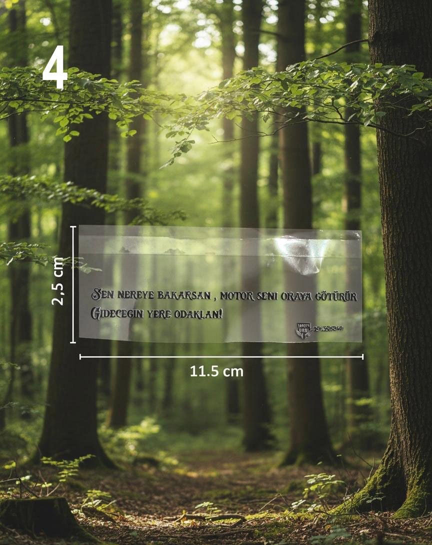 24 Model UV DTF Sticker - 13'lü Seçmeli Paket