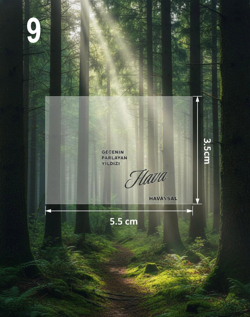 24 Model UV DTF Sticker - 13'lü Seçmeli Paket