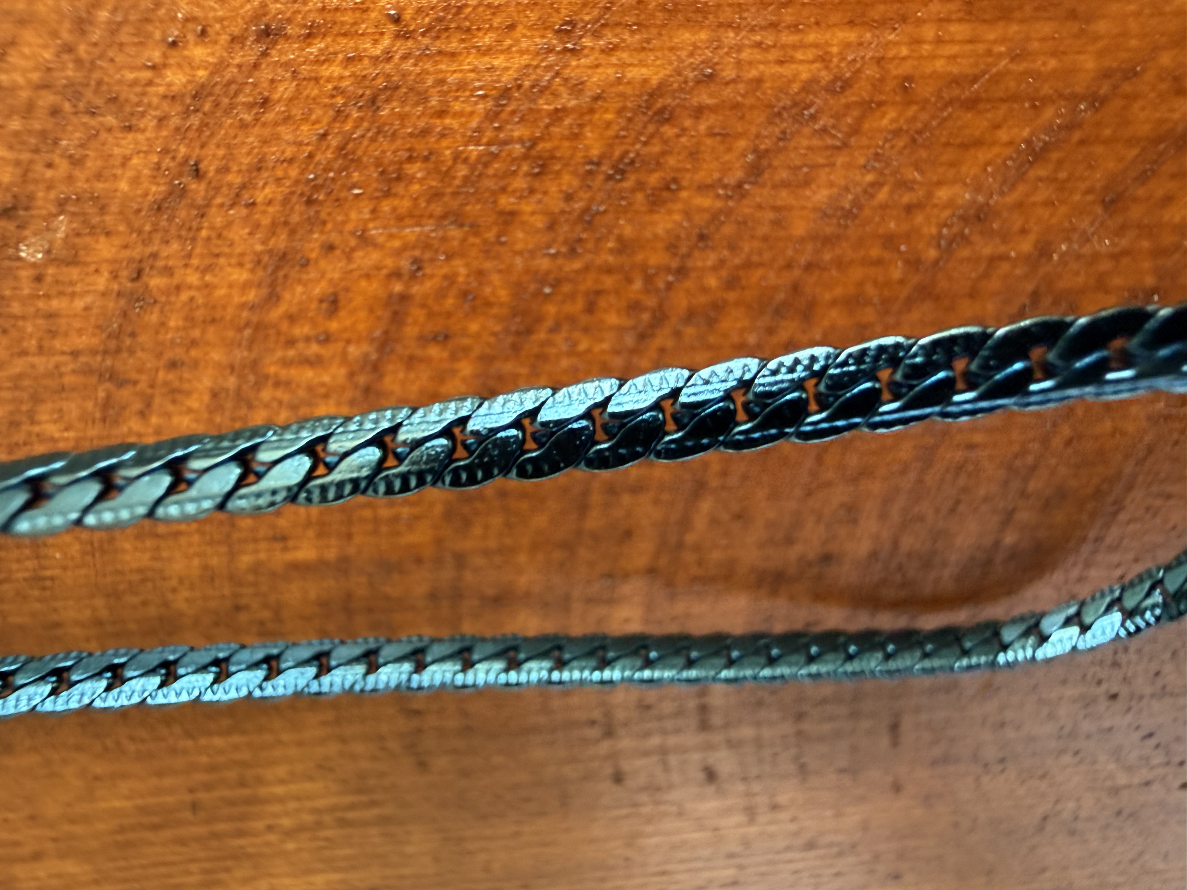 Mavi Paslanmaz Çelik Zincir